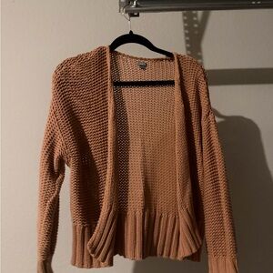 Aerie Easy Cropped Knit Cardigan